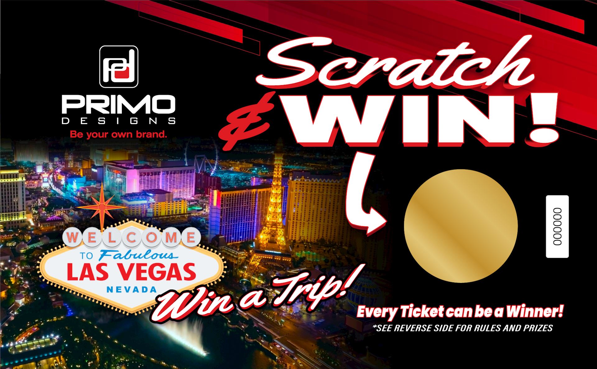 Enter to Win Primo Designs' Scratch & Win Contest! Primo